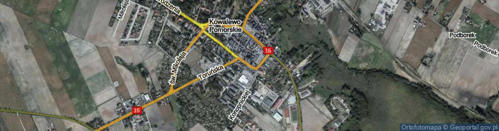 Zdjęcie satelitarne Batalionów Chłopskich ul.